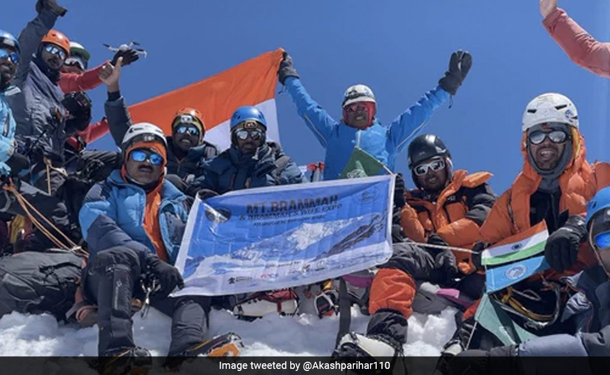 Indian Mountaineers Scale J&K's Mt Brammah-I, Create History