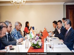 S Jaishankar, Top Chinese Diplomat Discuss Peace In Border Areas At ASEAN Meet S Jaishankar, Top Chinese Diplomat Discuss Peace In Border Areas At ASEAN Meet