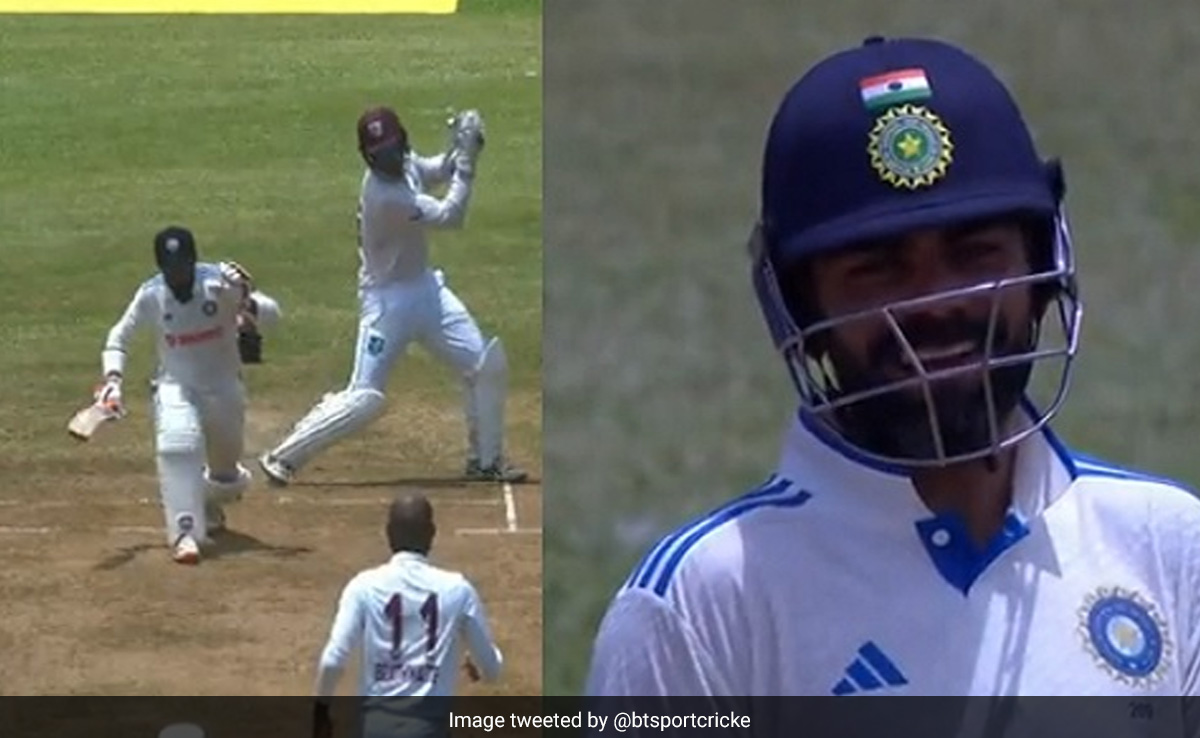 Video: स्पिनर ने फेंकी खतरनाक गेंद, खेलते ही उड़े जडेजा के होश, तुरंत मंगवाया लिया हेलमेट, कोहली के रिएक्शन ने लूटी महफिल