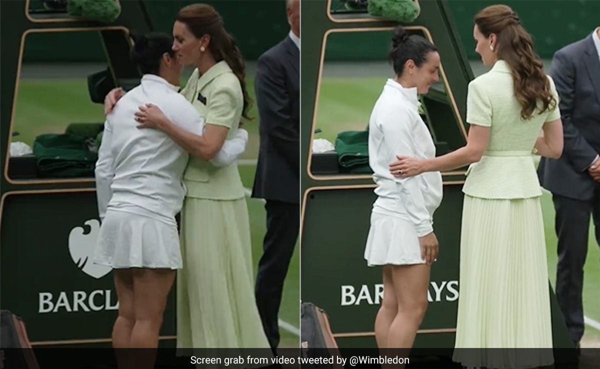 ''Royal Embrace'': Kate Middleton Hugs And Consoles Ons Jabeur After Wimbledon Loss