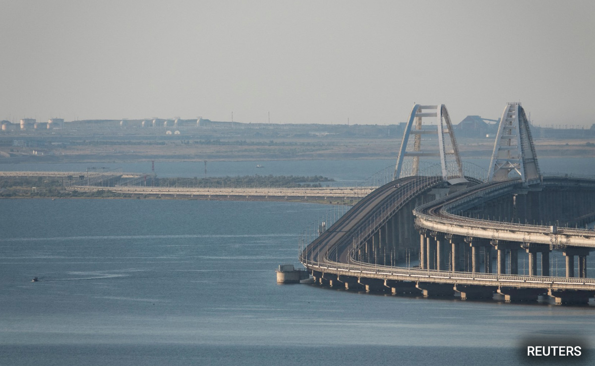 Traffic On Russia-Built Crimea Bridge Halts After "Emergency"