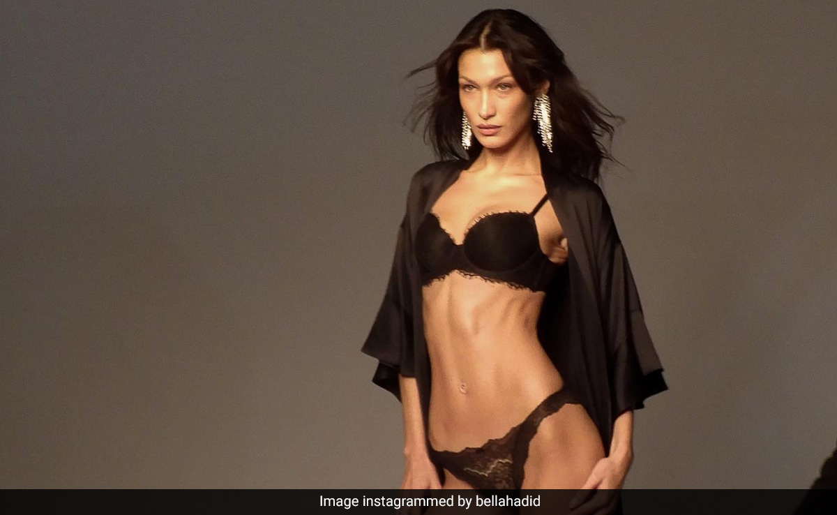 In Light Of Her Own Body Image Struggles, Bella Hadid's Victoria's Secret Campaign Post Sparks Beauty Standards Debate