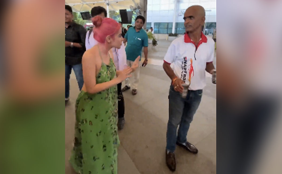 "Mind Your Business," Says Uorfi Javed To Man Passing Comment On Her Airport Look