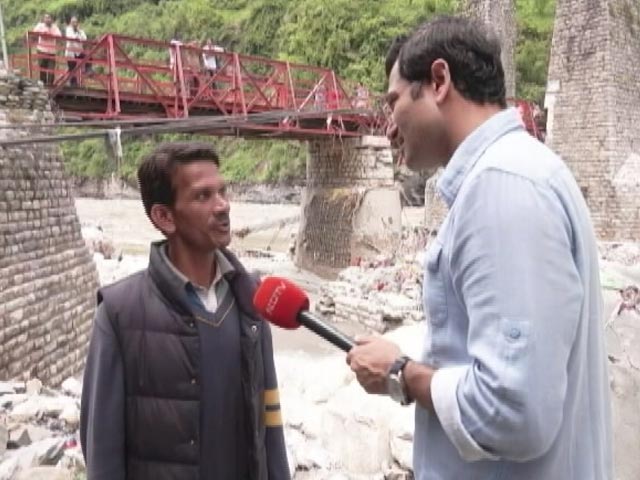 ''I've Lost Everything'': Man Whose House Was Swept Away In Himachal Rain Fury