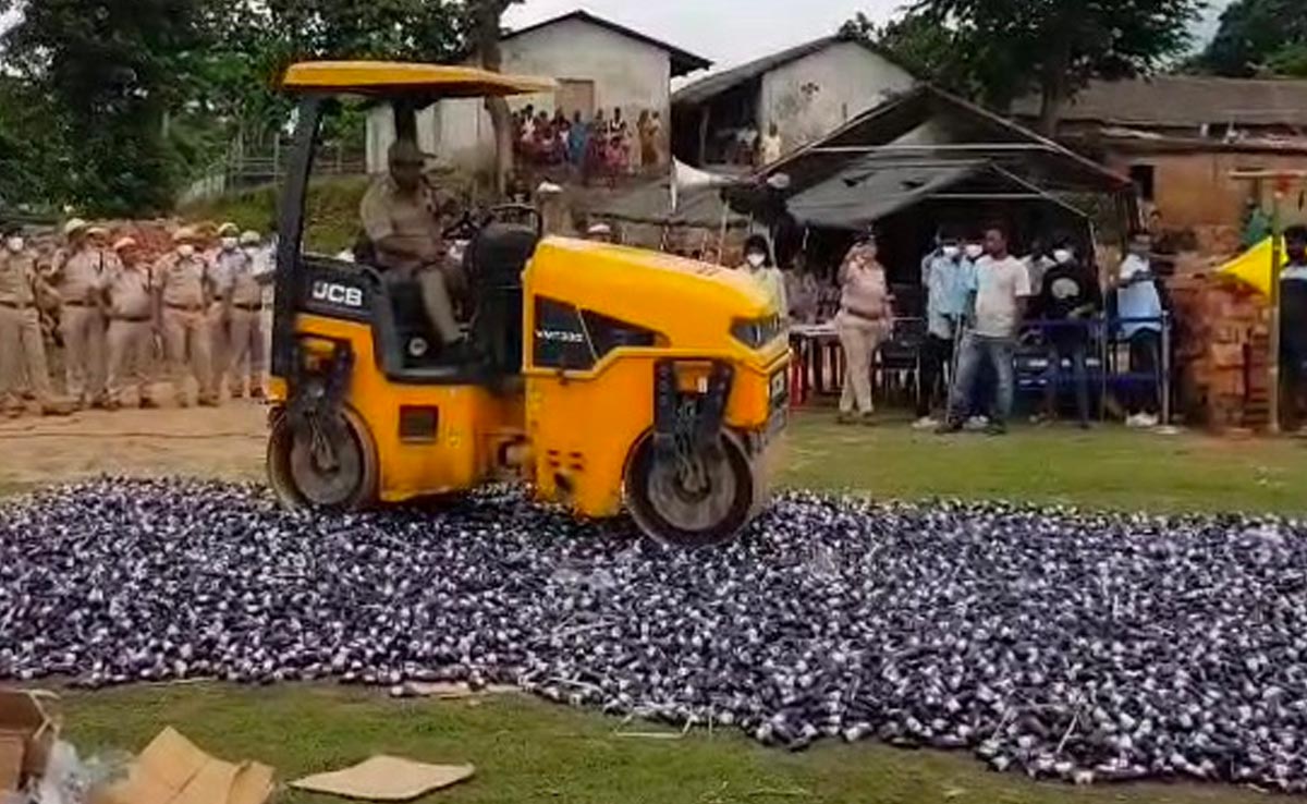 Watch: Drugs Worth Rs 2,400 Crore Destroyed, Amit Shah Oversees Virtually