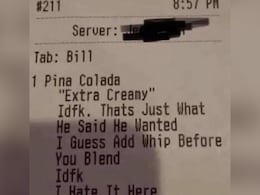 "I Hate It Here": Bartender's Hilarious Response To Customer's Pina Colada Request