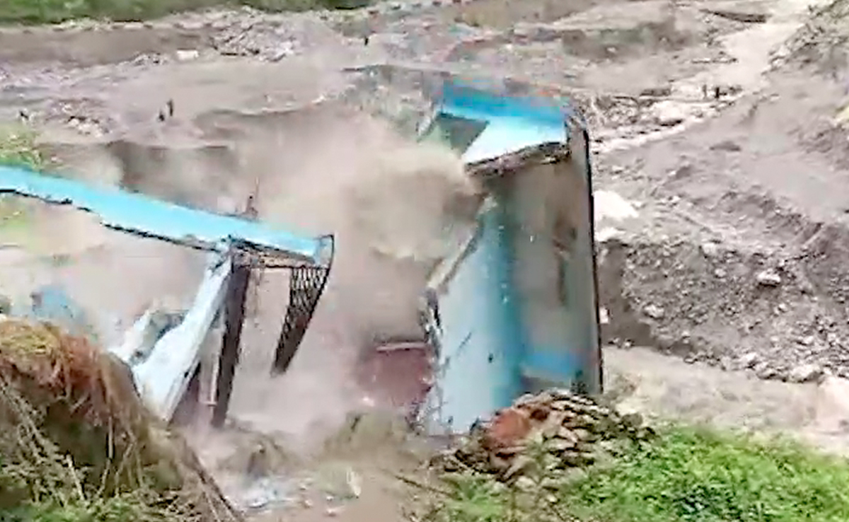 House Washed Away In Uttarakhand, Highest Rain Alert Sounded Across State