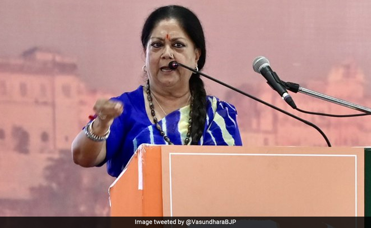 चुनाव से पहले कोटा में वसुंधरा राजे का 'शक्ति प्रदर्शन', कहा- "कांग्रेस के राज में सिर्फ भ्रष्टाचार का विकास हुआ"