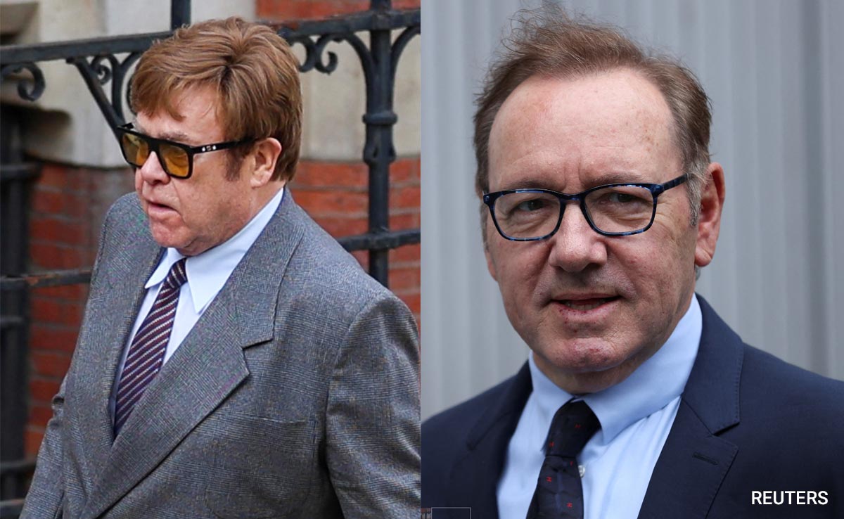 Singer Elton John Testifies In Favour Of Kevin Spacey In Sex Assault Case