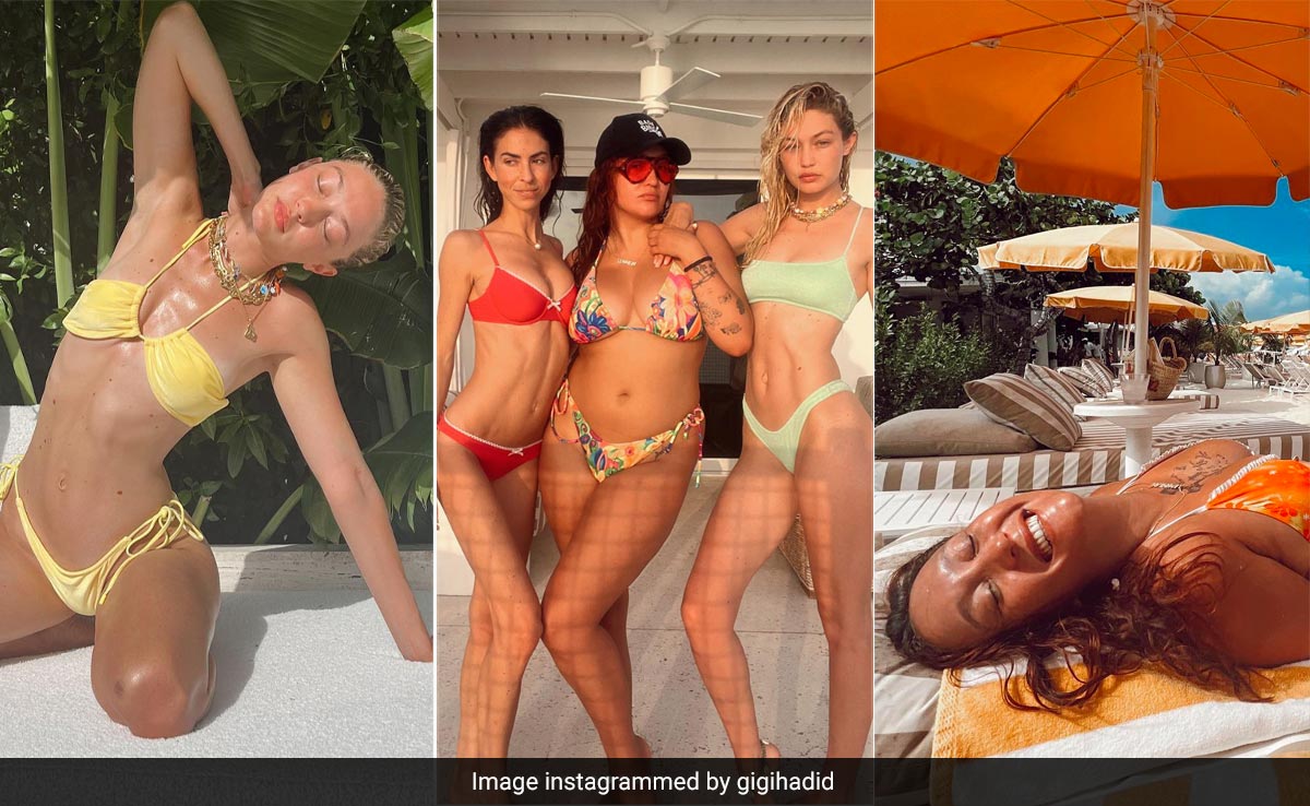 Gigi Hadid's Hot Girl Summer Was Packed With Plenty Of Stylish Swimwear
