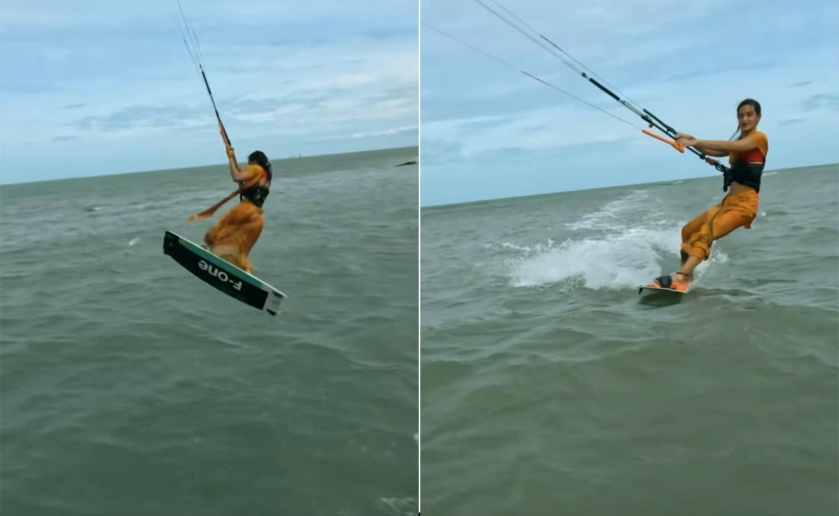 This Saree-Clad Kiteboarder Is The Latest Entry In List Of 7 Trendsetting, Pathbreaking Women
