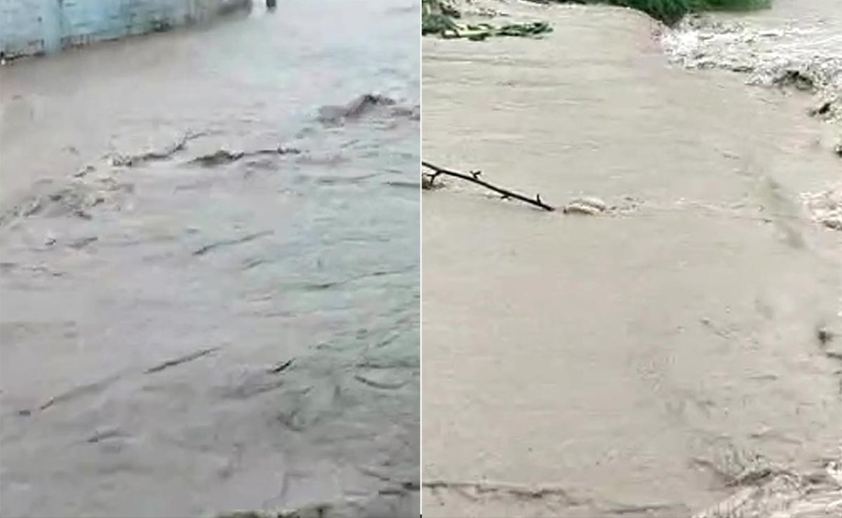 विदिशा में लगातार हो रही बारिश से बने बाढ़ जैसे हालात, कई गांवों का शहर से टूटा संपर्क