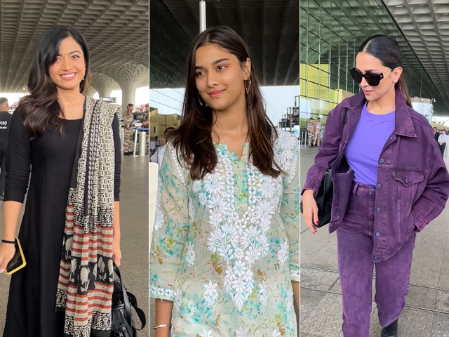 Airport Diaries: Deepika, Rashmika And Saiee