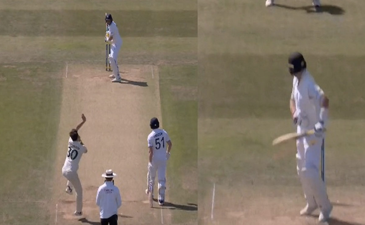 गजब ! पैट कमिंस की मैजिक गेंद को खेलते ही जो रूट रह गए शॉक्ड, वॉर्नर ने लपक लिया स्लिप में कैच, Video