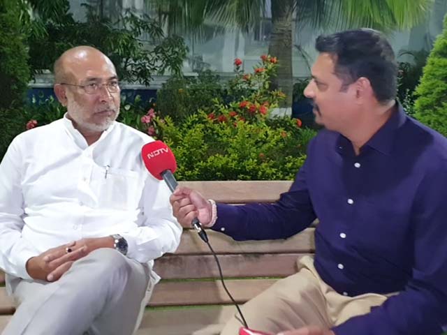 Chief Minister N Biren Singh Speaks To NDTV On Manipur Unrest, Way Ahead