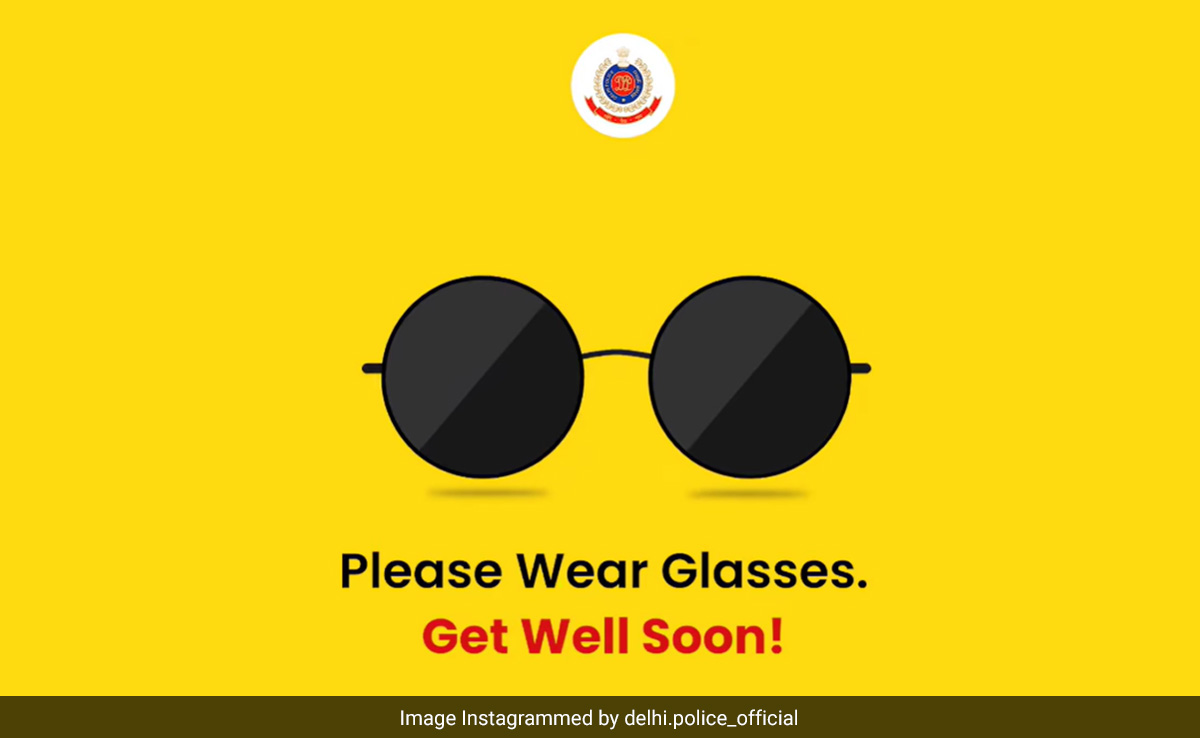 Delhi Police Shares Advisory On Conjunctivitis With '<i>Kala Chashma</i>' Reference