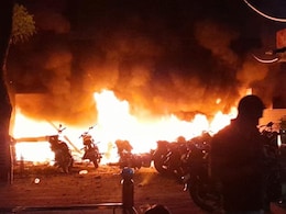 Video: Short Circuit Causes Huge Fire At UP Police Station, 4 Cops Injured Video: Short Circuit Causes Huge Fire At UP Police Station, 4 Cops Injured