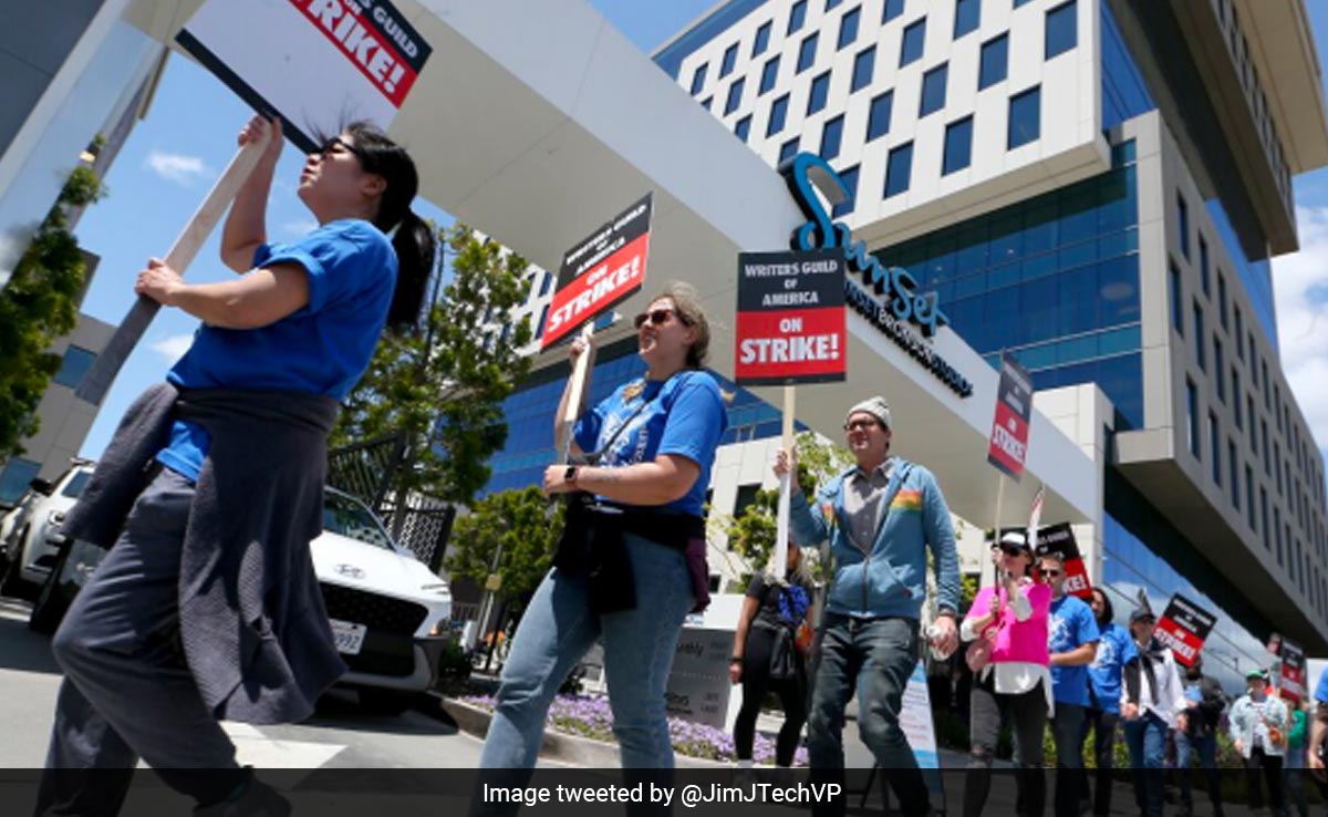 Hollywood Shuts Down As Actors Go On Strike