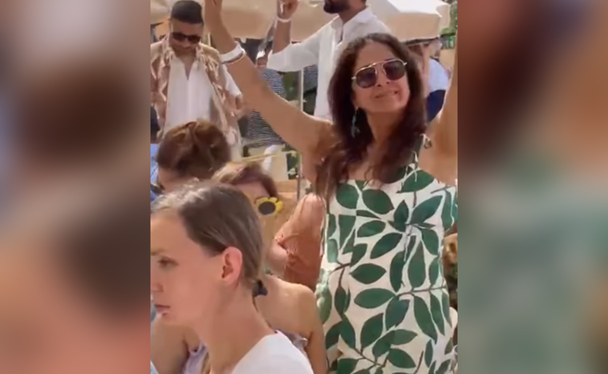 It's Neena Gupta's World And We're Just Living In It. See France Dance Party Video