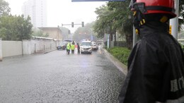 China Issues Red Alert As Typhoon Doksuri Brings In Torrential Rain