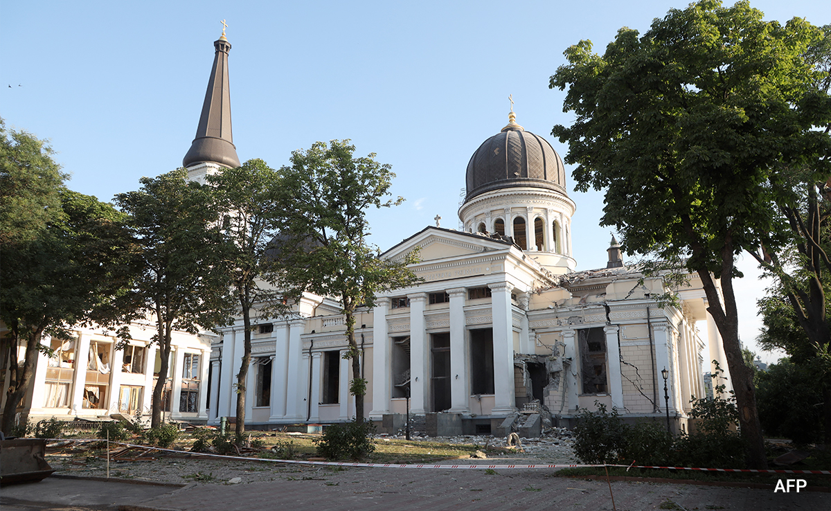 Russian Missile Strikes On Ukraine Destroys Historic Orthodox Church: Report