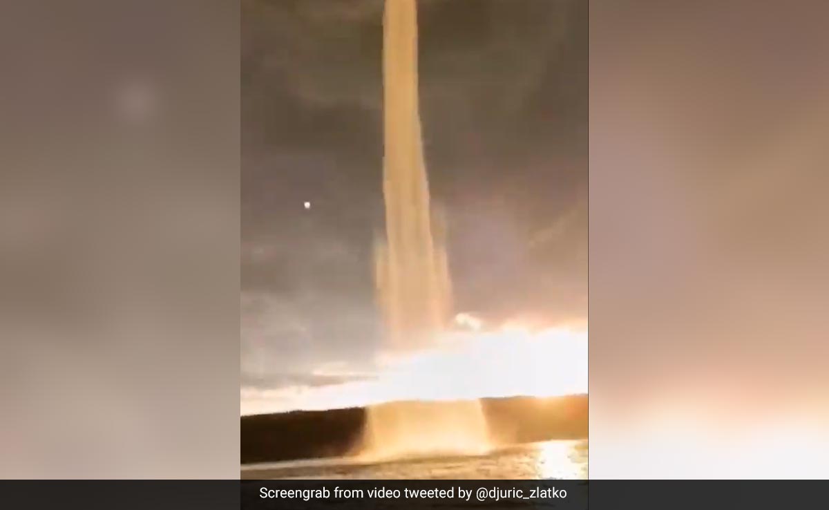 River Linked To Heavens? Stunning Video of Waterspout From Russia Goes Viral