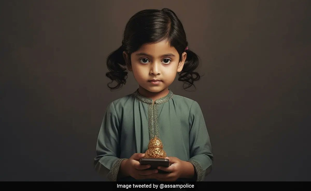 "Don't Be A Sharent": Assam Police Uses AI Images To Caution Parents