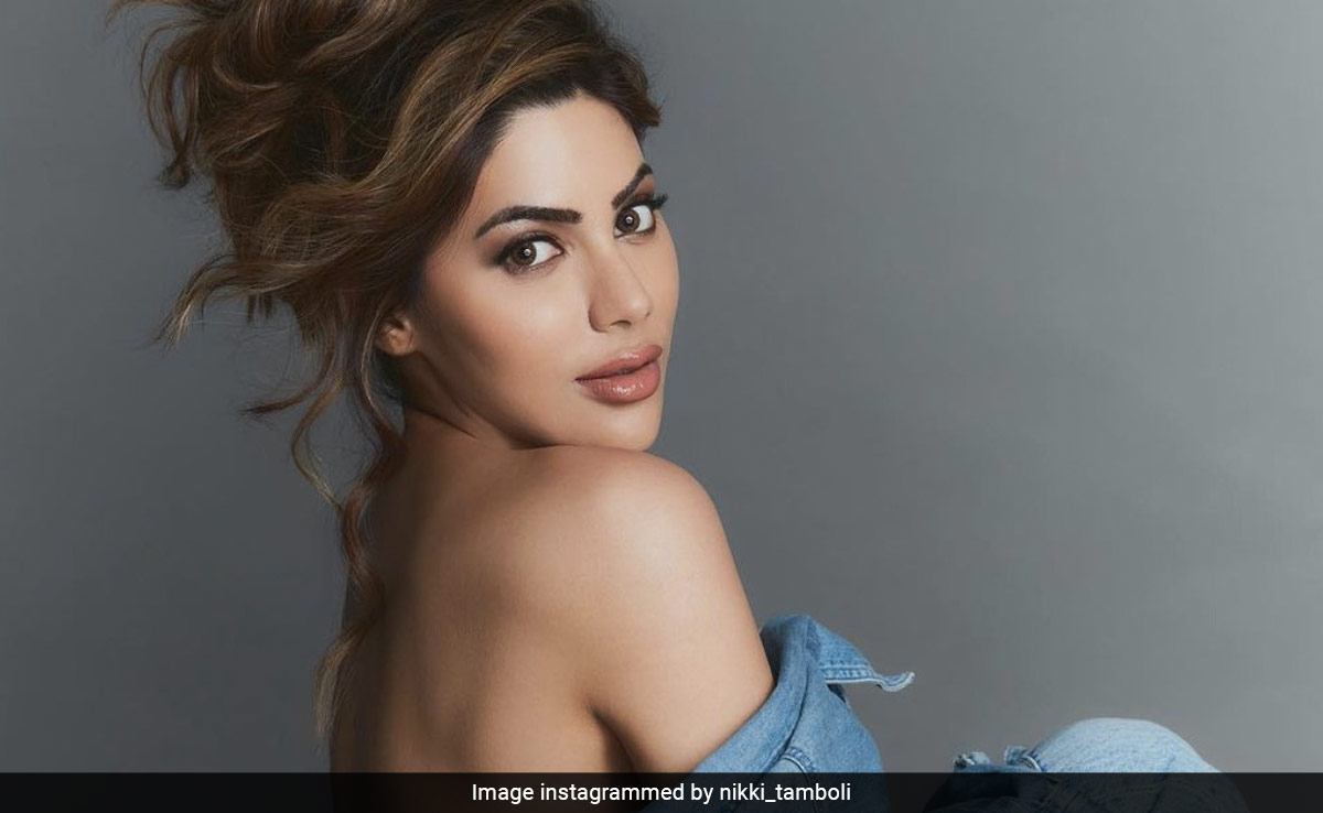 "Keeping It Casual" In A Fully Denim Outfit Comes Naturally To Nikki Tamboli