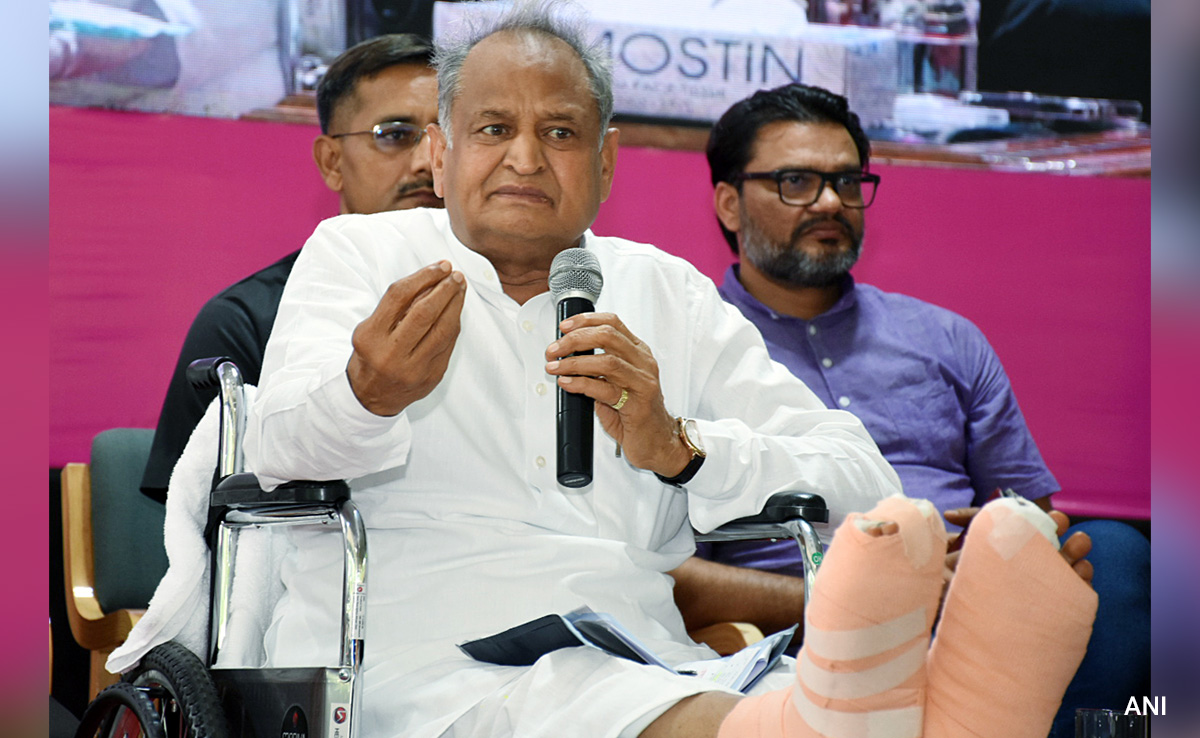 मुख्यमंत्री अशोक गहलोत ने कहा, 'आर्थिक वृद्धि दर में राजस्थान देश में दूसरे स्थान पर है'