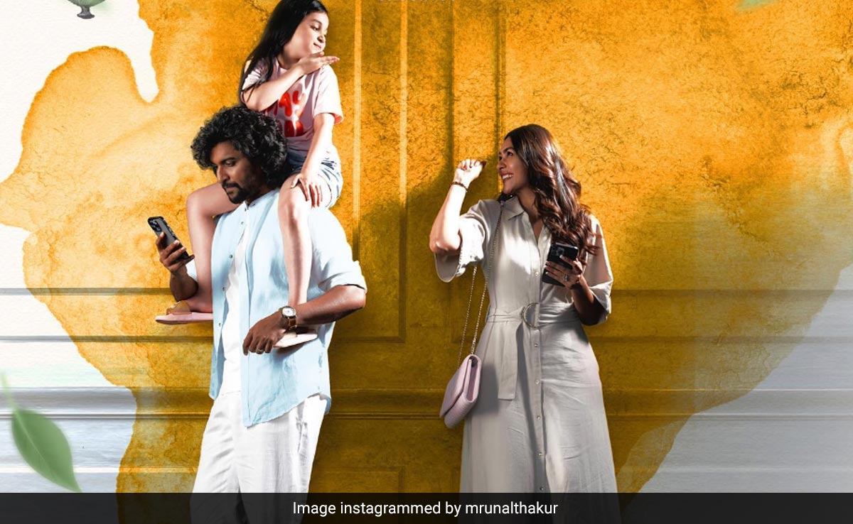 <i>Hi Nanna</i> First Look: Mrunal Thakur And Nani's "Cute Little World"