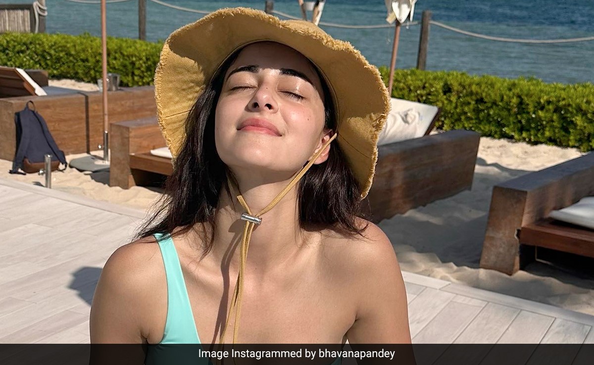 Ananya Panday's Single Shoulder Blue Swimsuit In Ibiza Is Made For Summers In The Sun