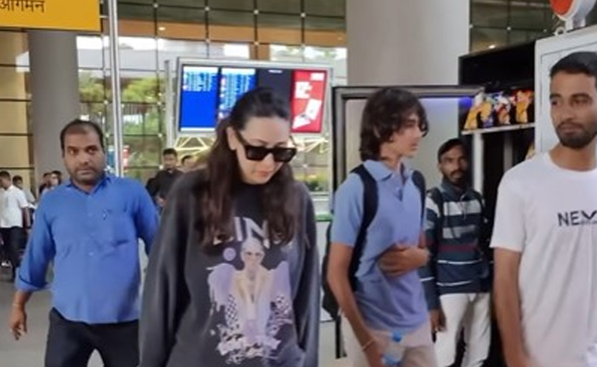 Video: करिश्मा कपूर के साथ बाहर आ रहा था बेटा कियान, पैपराजी को देखते ही हुआ साइड