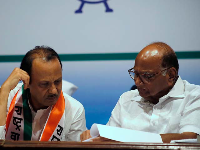 Ajit Pawar Meets With Uncle Sharad Pawar, Second Meeting In 24 Hours