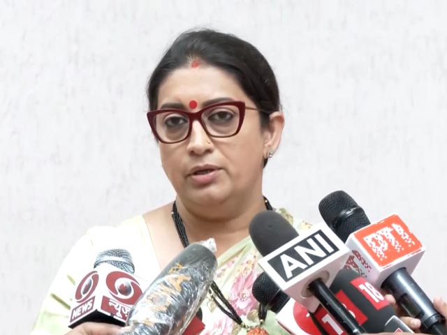 स्मृति ईरानी बोलीं- ''नीतीश कुमार का बयान I.N.D.I.A गठबंधन की संस्कृति को दर्शाता है''