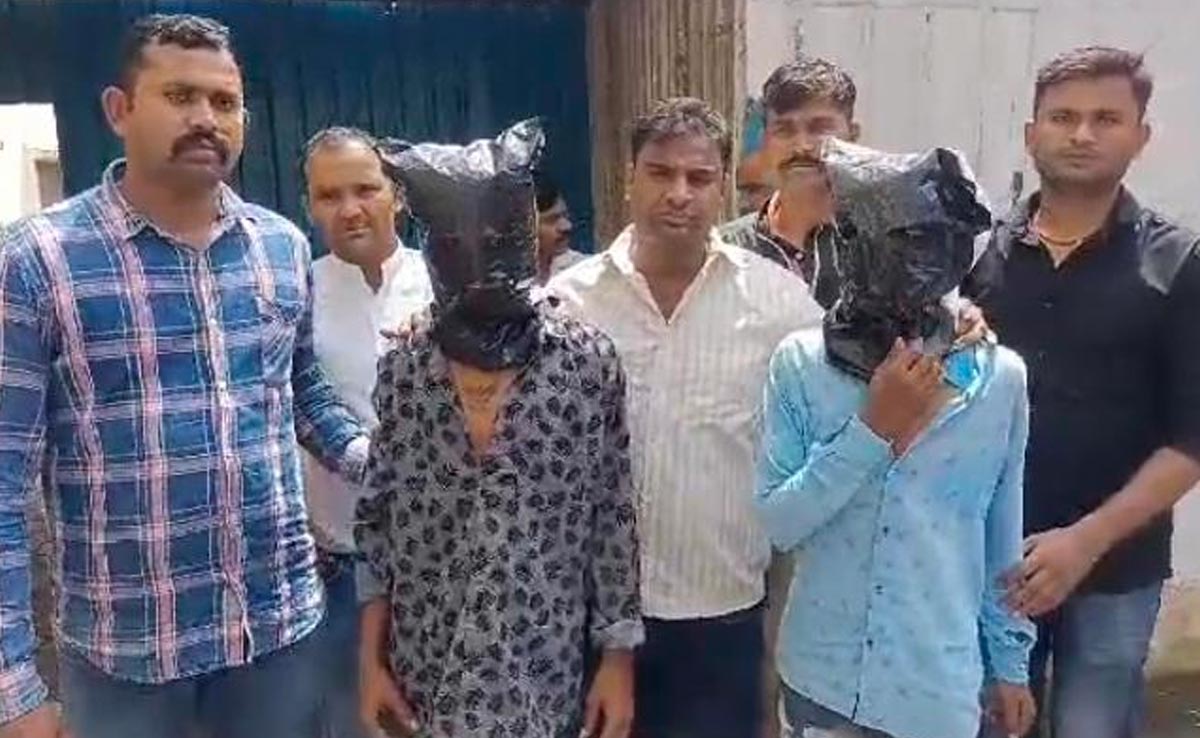 पुलिस ने व्यापारी से पिस्टल तानकर 52 हजार रुपए लूटने वाले दोनों आरोपियों को किया गिरफ्तार