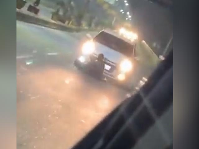 On Camera, Car Runs Over Man Sitting On Road Near Delhi