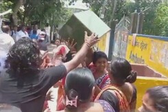 Ballot Boxes Vandalised, Bombs Thrown In Bengal Panchayat Polls Ballot Boxes Vandalised, Bombs Thrown In Bengal Panchayat Polls
