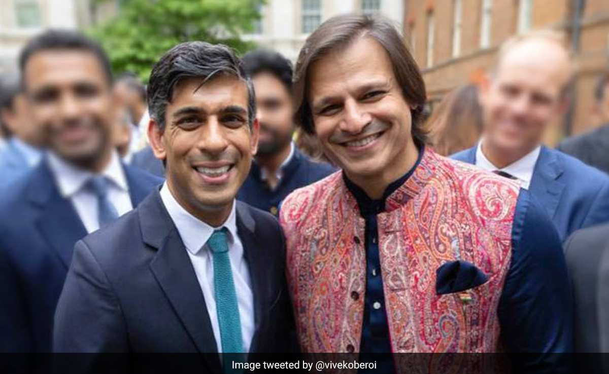 Vivek Oberoi Meets Rishi Sunak At Downing Street, Pens Heartwarming Note