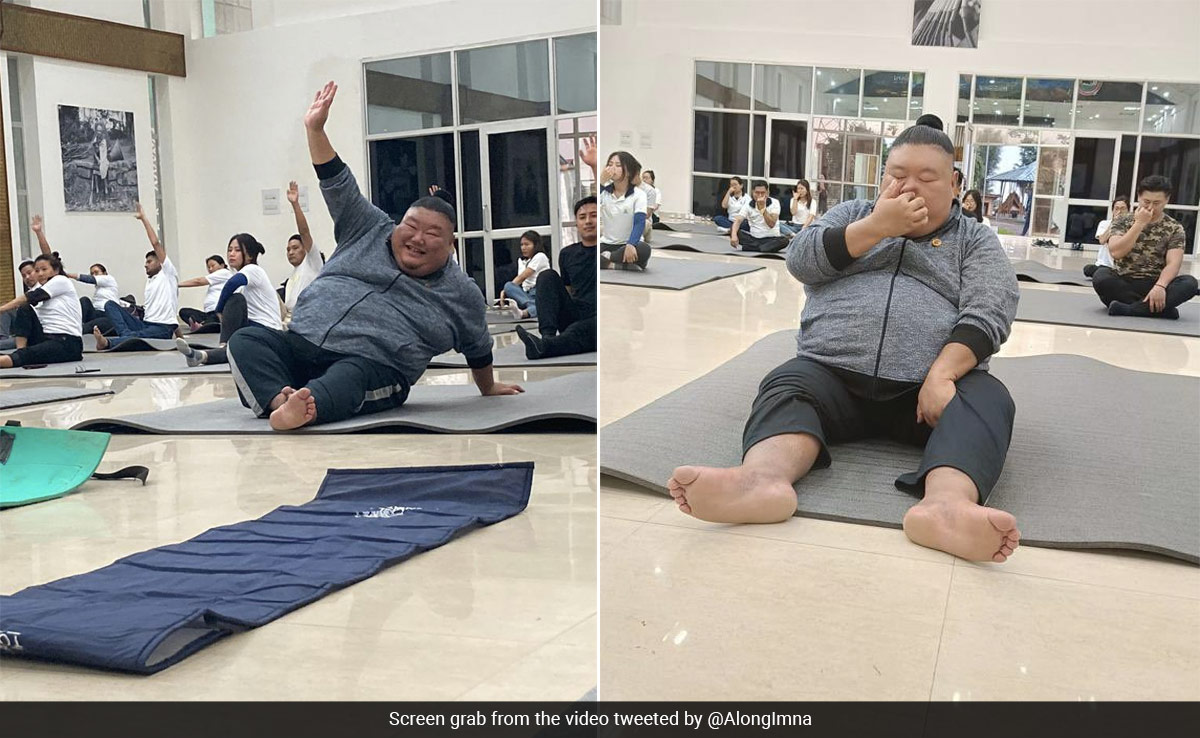 Nagaland Minister Temjen Imna Along's Tweet On Yoga Will Make You Smile