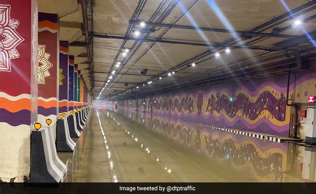 Delhi's Pragati Maidan Tunnel Closed Due To Waterlogging