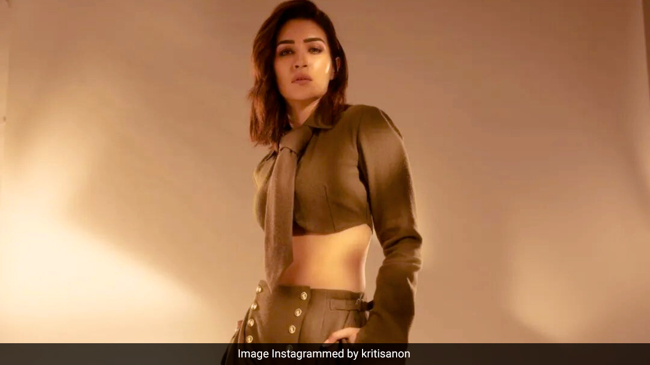 Kriti Sanon's Power Dressing In Khaki Pantsuit Speaks Volumes About Her Next Chapter As 'Boss Babe'