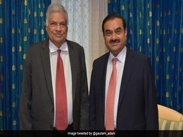 Gautam Adani Meets Sri Lankan President Ranil Wickremesinghe, Discusses Colombo Port Gautam Adani Meets Sri Lankan President Ranil Wickremesinghe, Discusses Colombo Port