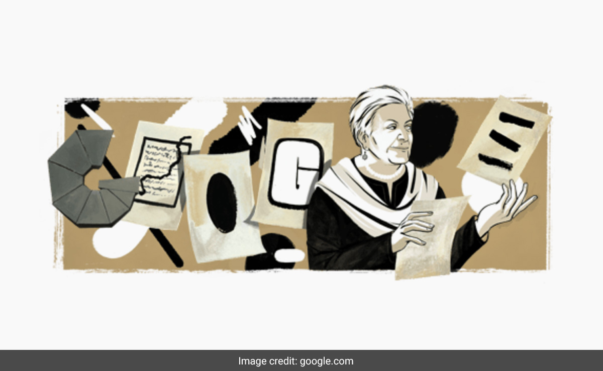 Google Doodle Celebrates Indian-American Artist Zarina Hashmi's 86th Birth Anniversary