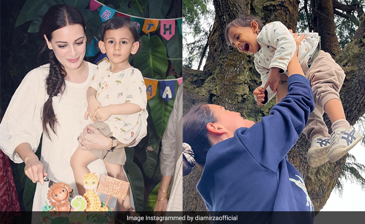 In A Sustainably Forward Move, Dia Mirza Throws Her Son Avyaan A Zero Waste Birthday Party