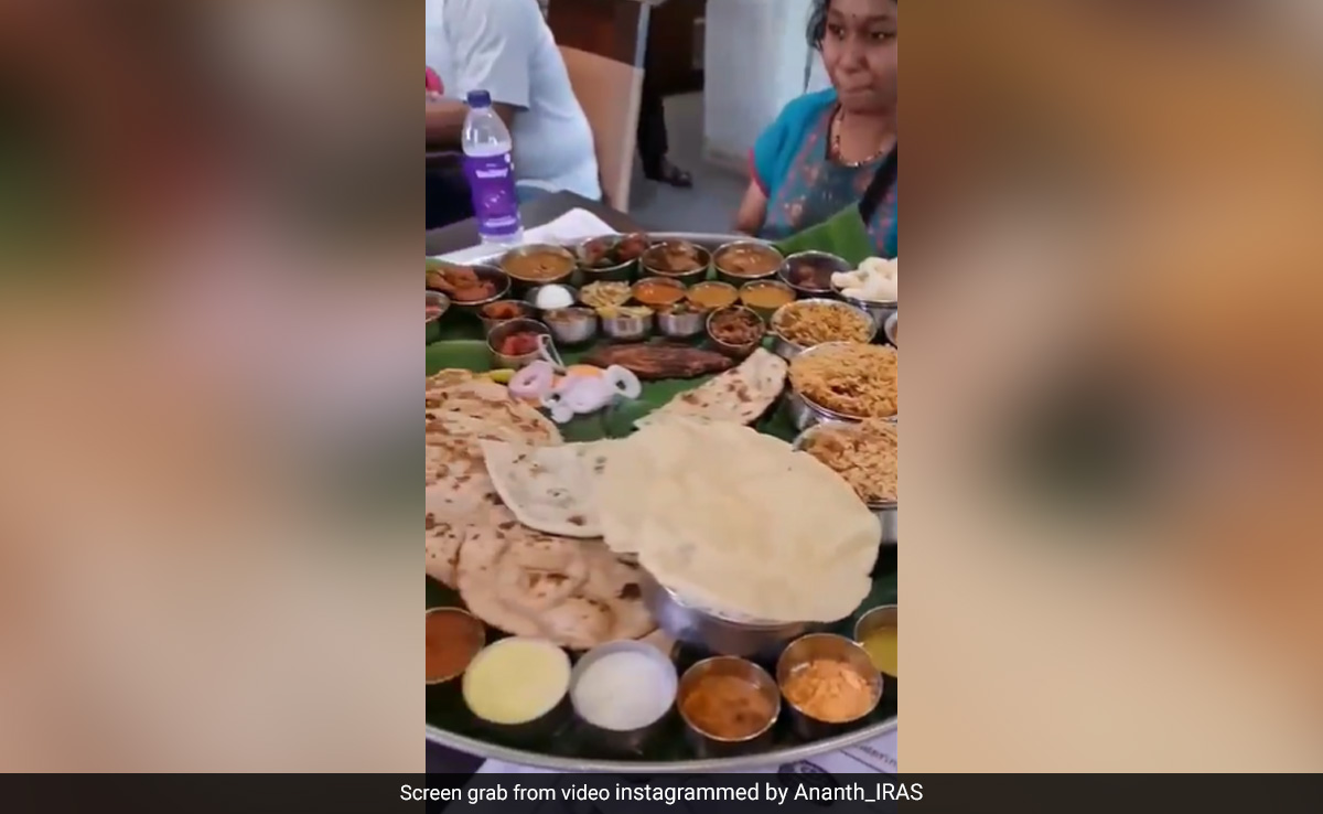 चेन्नई के इस रोस्टोरेंट की 'बाहुबली' थाली देखकर ही भर जाएगा रेट