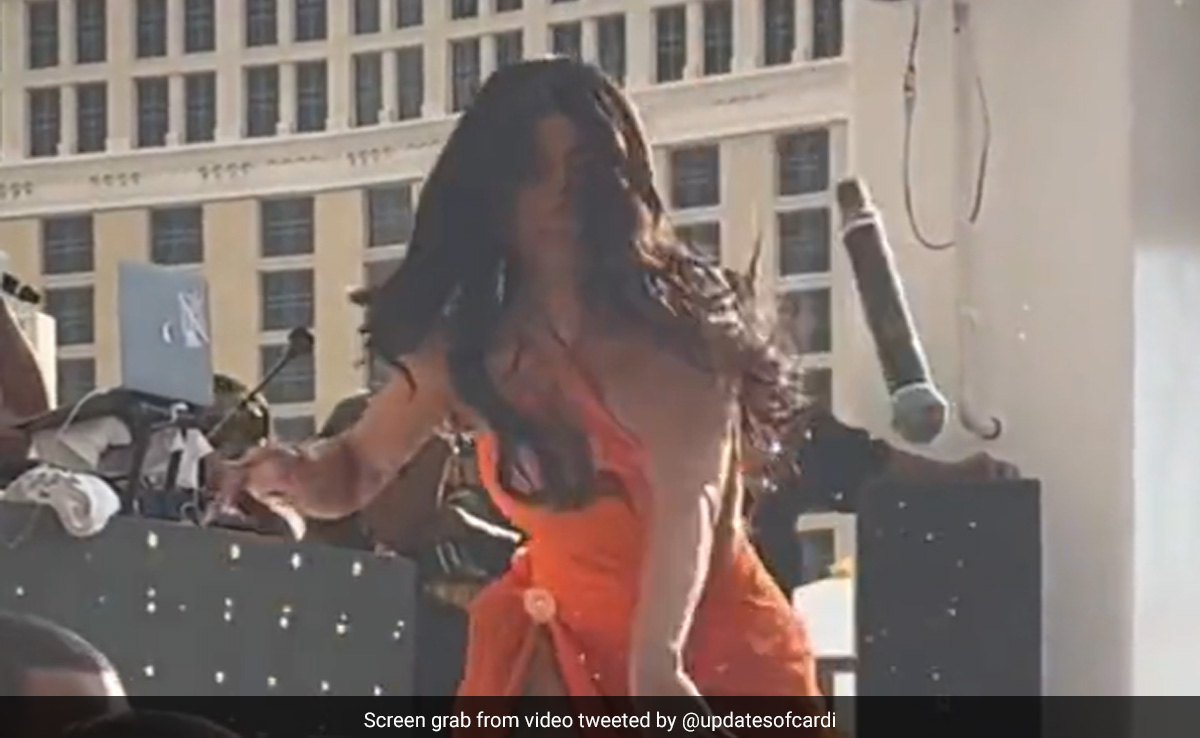 Watch: Cardi B Throws Microphone At Fan Who Tossed A Drink At Her Onstage