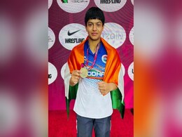 भीलवाड़ा की बेटी ने एशियन रेसलिंग चैंपियनशिप में जीता गोल्ड मेडल भीलवाड़ा की बेटी ने एशियन रेसलिंग चैंपियनशिप में जीता गोल्ड मेडल