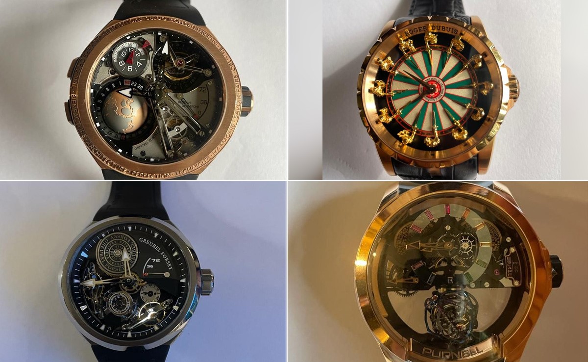 हाई-एंड प्रीमियम वॉच स्मगलिंग के मामले में गिरफ्तार व्यक्ति के पास मिलीं 30 करोड़ की घड़ियां