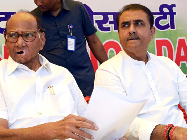 Praful Patel, Who Attended Ajit Pawar's Oath, Says "Sharad Pawar Our Leader"