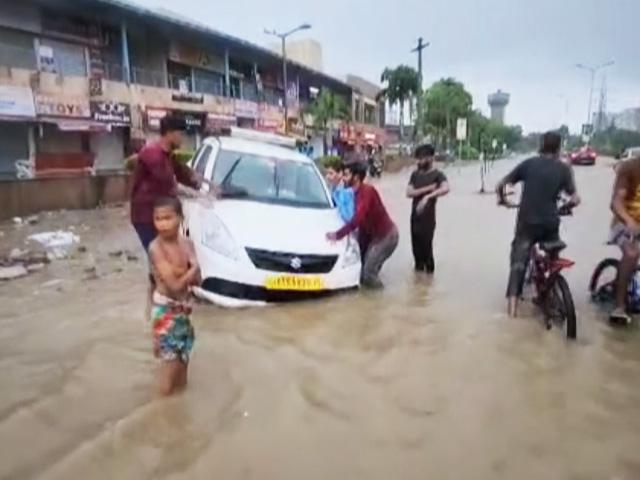 Waterlogging, Traffic Jams In Several Areas Of Gurugram After Heavy Rains